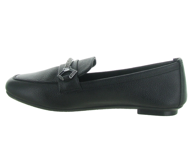 mocassins - Elégant - femme - Nubuck - Noir - Reqins5554103_4