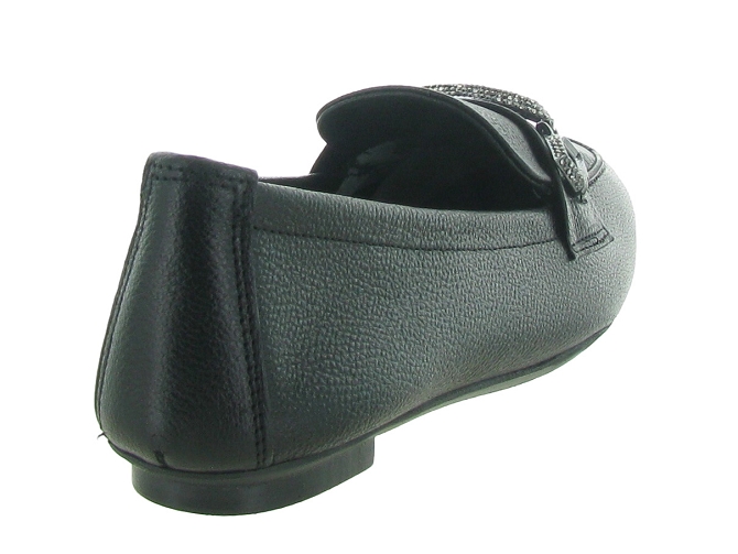 mocassins - Elégant - femme - Nubuck - Noir - Reqins5554103_5