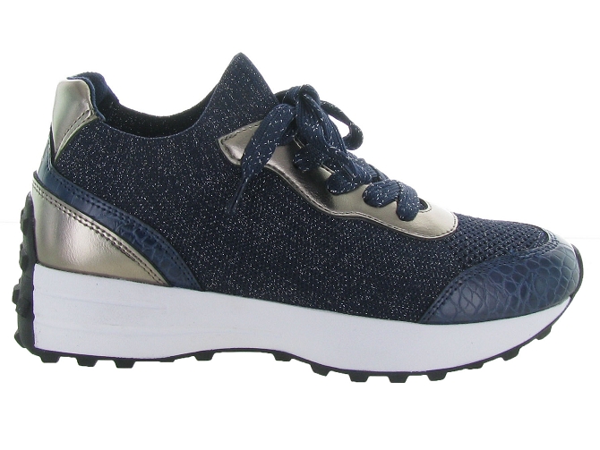 baskets et sneakers - Confort - femme - Synthétique - Bleu - Reqins5554503_2