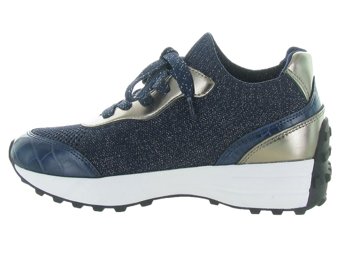 baskets et sneakers - Confort - femme - Synthétique - Bleu - Reqins5554503_4