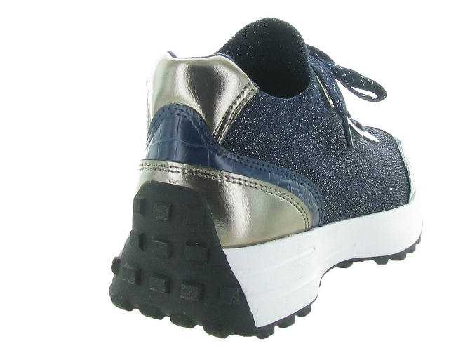 baskets et sneakers - Confort - femme - Synthétique - Bleu Marine - Reqins5554503_5