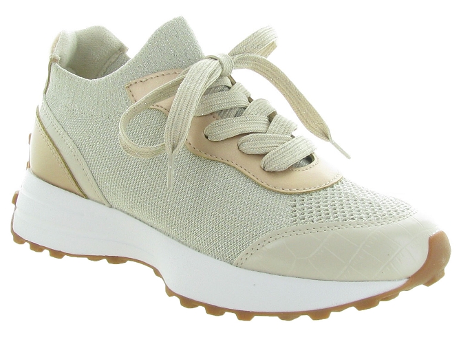 baskets et sneakers - Confort - femme - Synthétique - Beige - Reqins