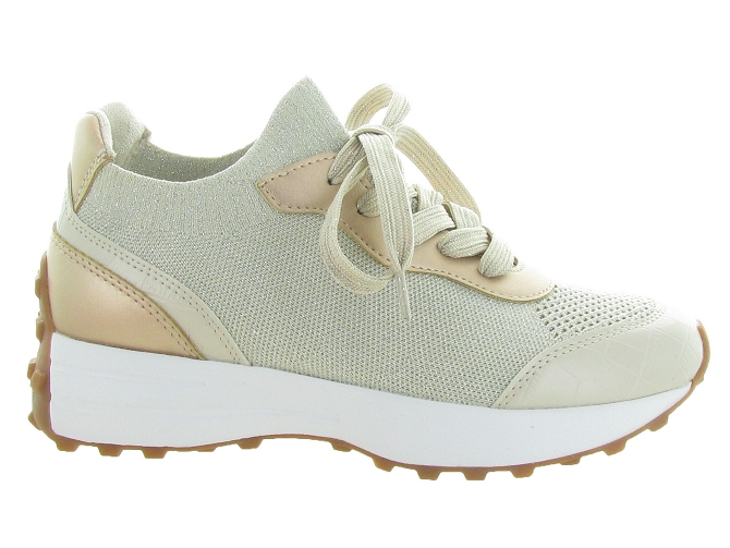 baskets et sneakers - Confort - femme - Synthétique - Beige - Reqins5554504_2