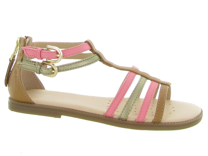 sandales et nu pieds -  - junior fille - Cuir - Rose - Geox5559505_2