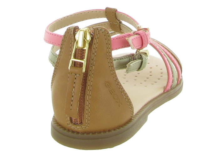 sandales et nu pieds -  - junior fille - Cuir - Rose - Geox5559505_5