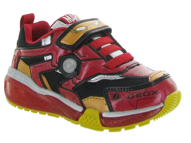 Geox baskets et sneakers j35fec bayonyc rouge