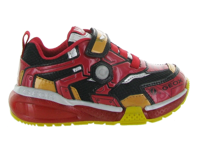 Geox baskets et sneakers j35fec bayonyc rouge5561101_2