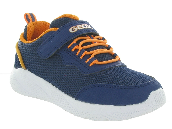 baskets et sneakers -  - junior garcon - Synthétique - Bleu - Geox