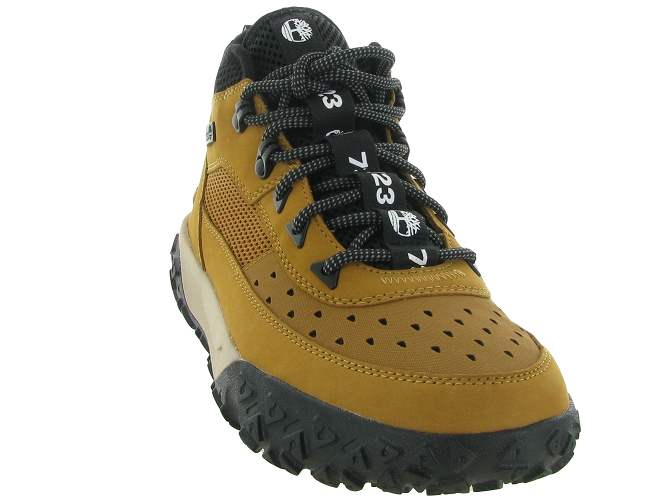 baskets et sneakers - Confort - homme - Cuir - Jaune - Timberland5566501_3