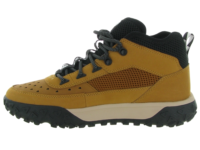 baskets et sneakers - Confort - homme - Cuir - Jaune - Timberland5566501_4