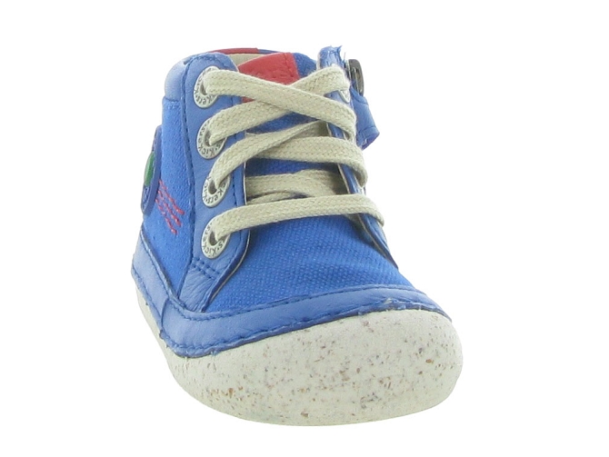 pre marche du 16 au 23 -  - bebe garcon - Toile Jean - Bleu - Kickers5567101_3