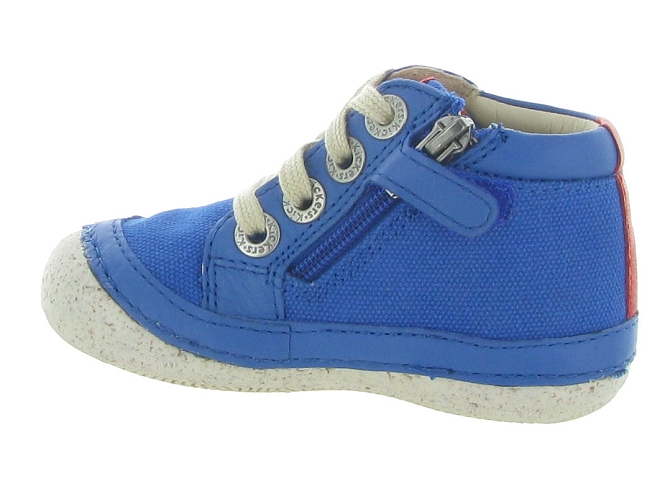 pre marche du 16 au 23 -  - bebe garcon - Toile Jean - Bleu - Kickers5567101_4