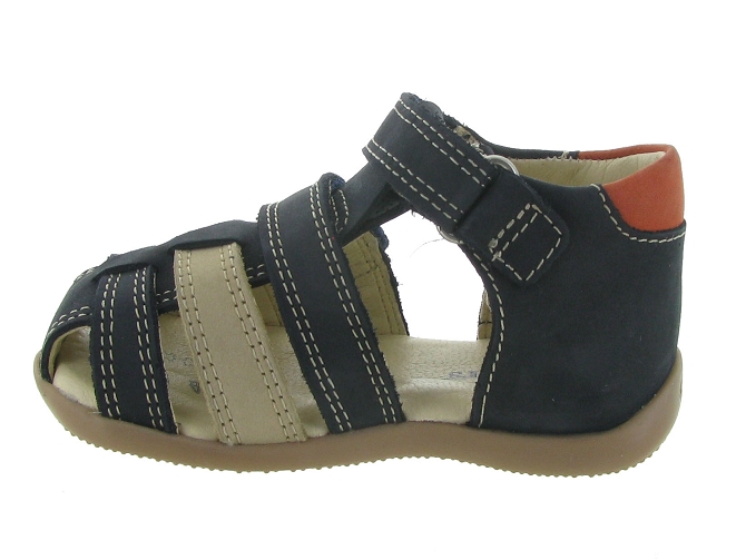 pre marche du 16 au 23 -  - bebe garcon - Toile Jean - Bleu - Kickers5567301_4