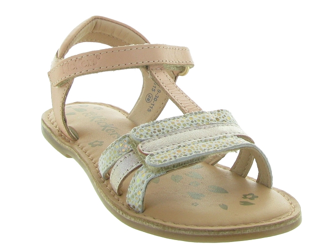 sandales et nu pieds -  - junior fille - Cuir - Rose - Kickers5567901_3