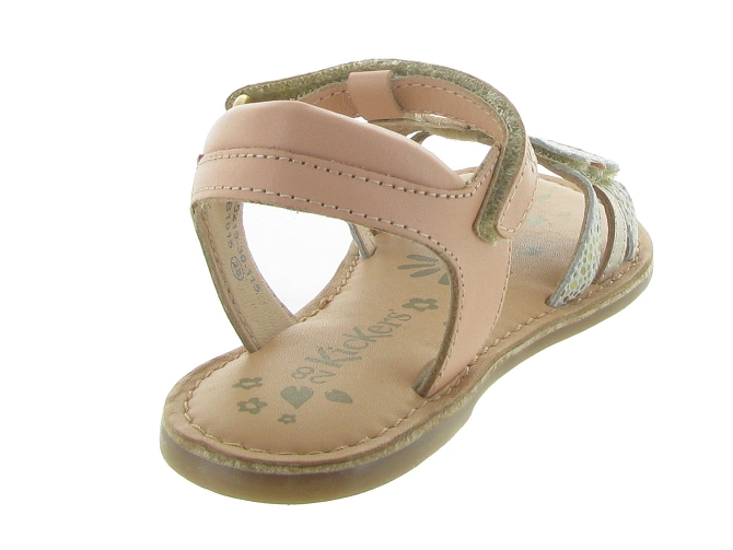 sandales et nu pieds -  - junior fille - Cuir - Rose - Kickers5567901_5