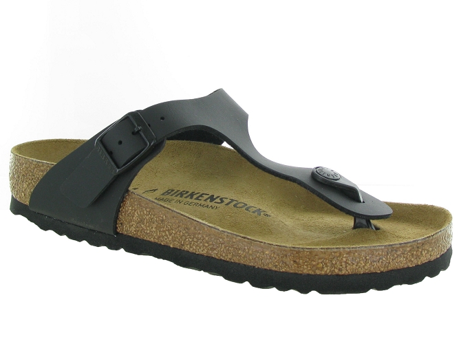 Birkenstock sandales et nu pieds gizeh noir