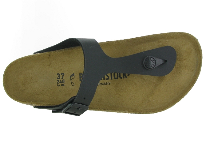 Birkenstock sandales et nu pieds gizeh noir5578101_3