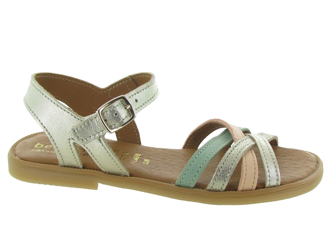 sandales et nu pieds -  - junior fille - Cuir - Or - Bellamy5581502_2