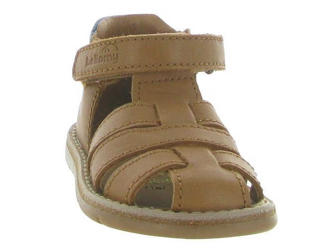 sandales et nu pieds -  - bebe garcon - Cuir - Marron - Bellamy5582603_3