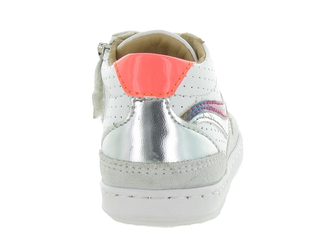 chaussures bebe du 18 au 27 - Semelle souple - bebe fille - Cuir - Blanc - Shoo pom5583501_5