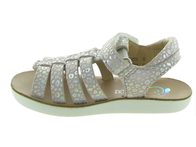 sandales et nu pieds -  - junior fille - Cuir - Rose - Shoo pom5583902_4