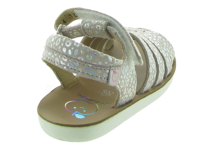 sandales et nu pieds -  - junior fille - Cuir - Rose - Shoo pom5583902_5