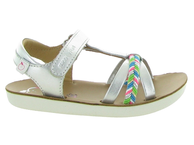 sandales et nu pieds -  - junior fille -  - Gris - Shoo pom5584004_2