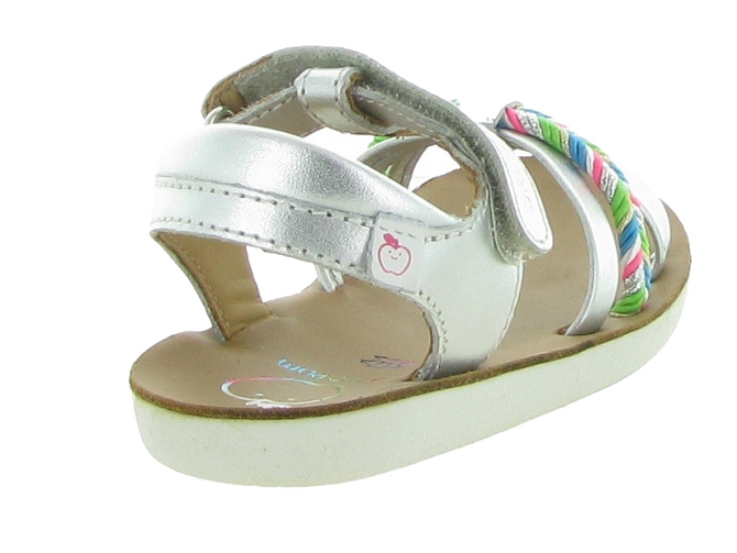 sandales et nu pieds -  - junior fille -  - Gris - Shoo pom5584004_5