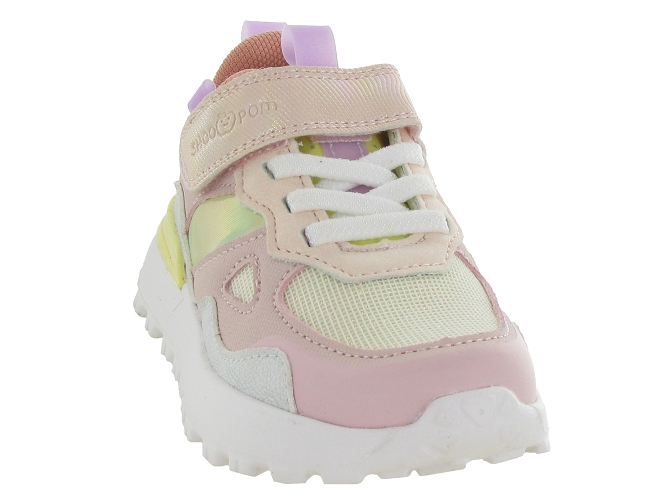 baskets et sneakers -  - junior fille - Synthétique - Rose - Shoo pom5584803_3