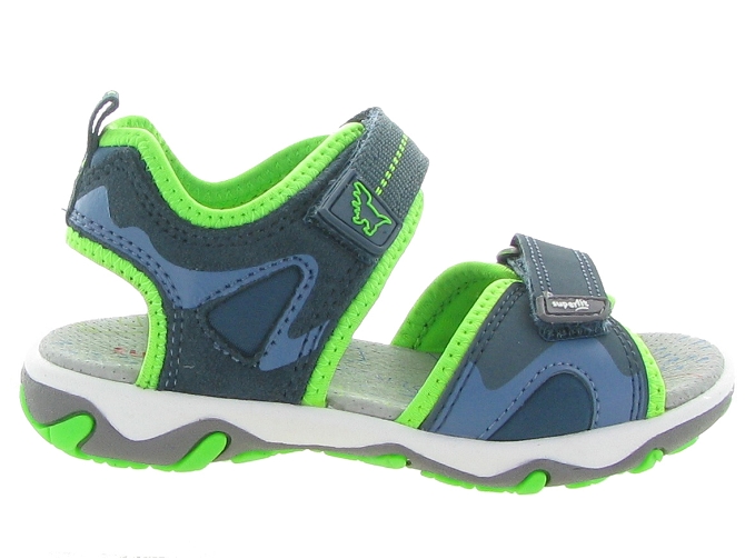 sandales et nu pieds -  - junior garcon - Toile  - Bleu - Superfit5587401_2