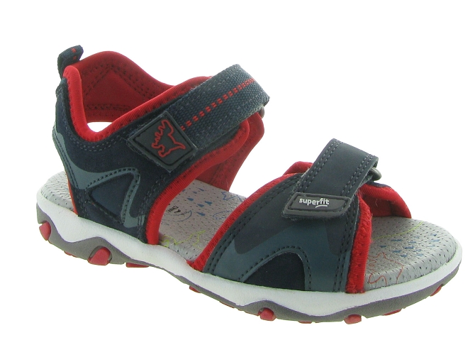 sandales et nu pieds -  - junior garcon - Toile  - Bleu Marine - Superfit