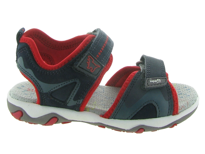 sandales et nu pieds -  - junior garcon - Toile  - Bleu Marine - Superfit5587403_2