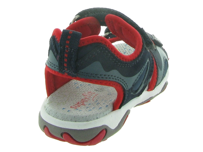 sandales et nu pieds -  - junior garcon - Toile  - Bleu Marine - Superfit5587403_5