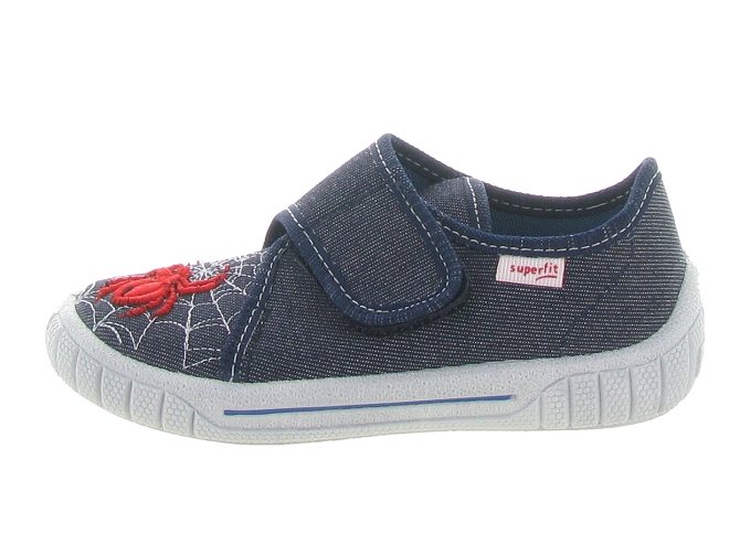 chaussons et pantoufles -  - junior garcon - Toile Jean - Gris - Superfit5588601_4