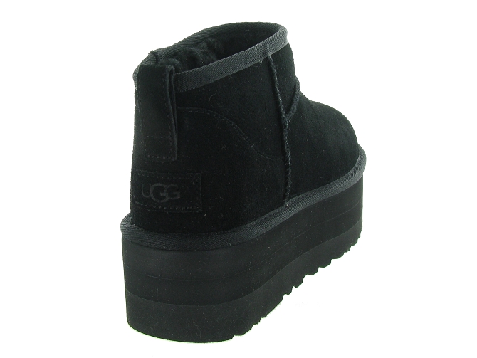 apres ski bottes fourrees - Bottine chaude - femme - Nubuck - Noir - Ugg australia5594703_5