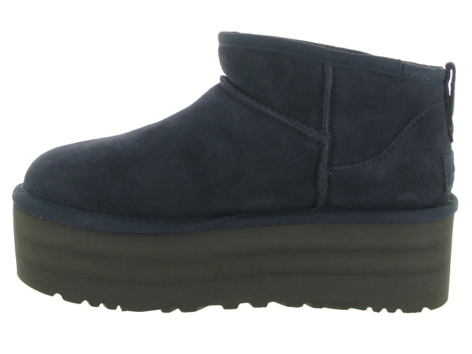 apres ski bottes fourrees - Bottine chaude - femme - Nubuck - Bleu - Ugg australia5594704_4