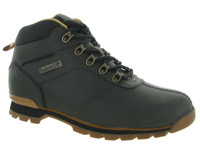 chaussures a lacets - Confort et décontracté - homme - Cuir - Gris - Timberland