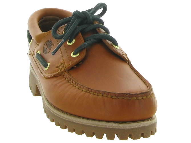 chaussures a lacets - Bateau - homme - Cuir - Marron - Timberland5596401_3