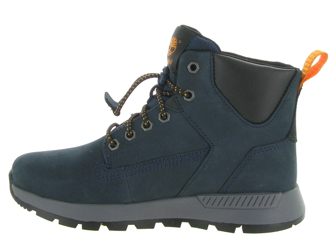 chaussures a scratch -  - junior garcon - Nubuck - Bleu - Timberland5600301_4