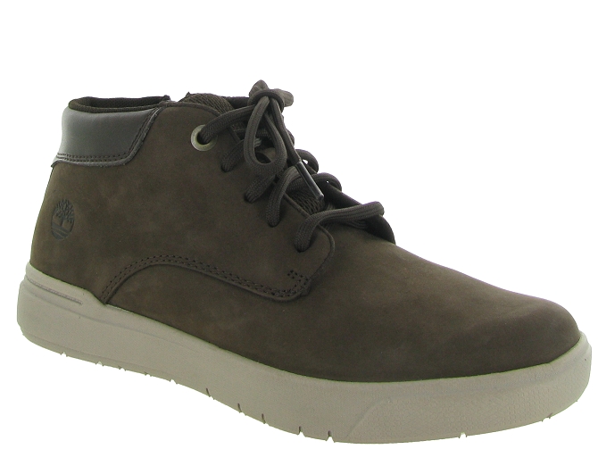 chaussures a lacets -  - junior garcon - Nubuck - Marron - Timberland