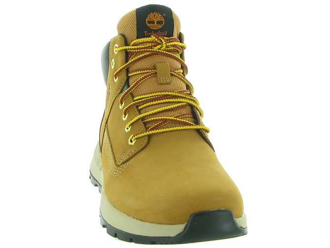 chaussures a scratch -  - junior garcon - Nubuck - Jaune - Timberland5600601_3