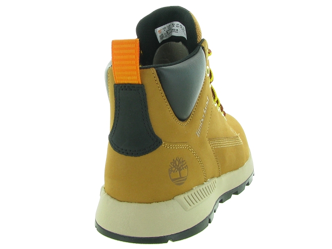 chaussures a scratch -  - junior garcon - Nubuck - Jaune - Timberland5600601_5