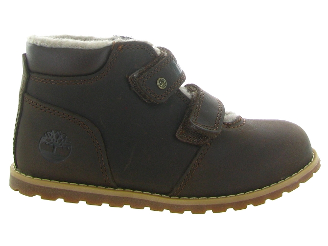 apres ski bottes fourrees -  - bebe garcon - Cuir - Marron - Timberland5600701_2