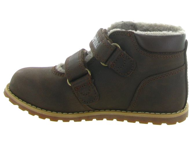 apres ski bottes fourrees -  - bebe garcon - Cuir - Marron - Timberland5600701_4