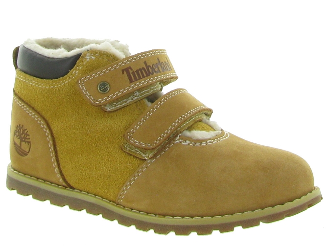 apres ski bottes fourrees -  - bebe mixte - Cuir - Jaune - Timberland