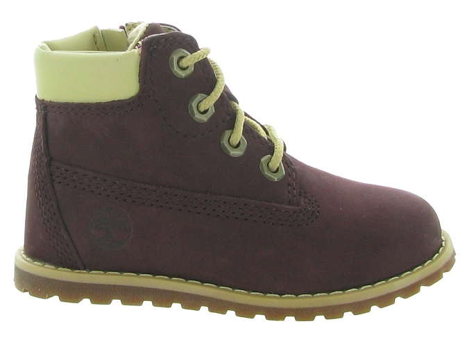 chaussures bebe du 18 au 27 -  - bebe mixte - Cuir - Rouge - Timberland5601001_2