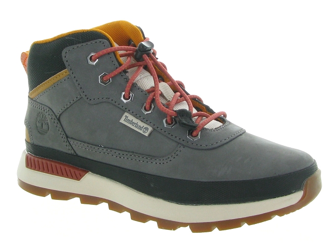 chaussures a lacets -  - junior garcon - Nubuck - Bleu - Timberland