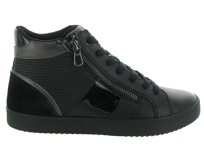 baskets et sneakers - Montante - femme - Synthétique - Noir - Geox5604102_2