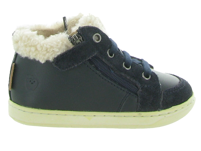 chaussures bebe du 18 au 27 -  - bebe garcon - Cuir - Bleu - Shoo pom5607602_2