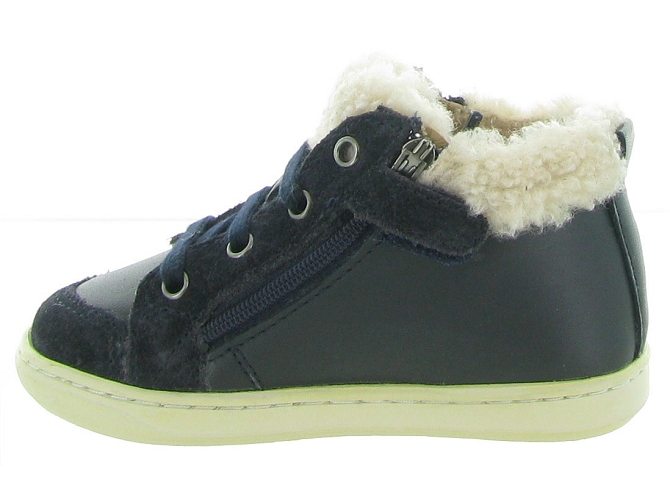 chaussures bebe du 18 au 27 -  - bebe garcon - Cuir - Bleu - Shoo pom5607602_4